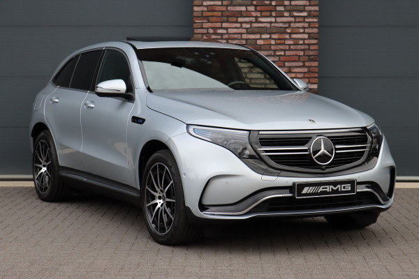 Mercedes-Benz EQC 400 4-MATIC AMG Line 80 kWh | ex BTW €40.500,- | Schuifdak | Distronic+ | Memory | Massage | Leder | Surround Camera | Stuurverwarming | Head-up Display | Rijassistentiepakket |