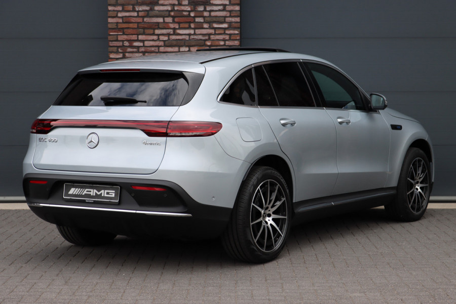 Mercedes-Benz EQC 400 4-MATIC AMG Line 80 kWh | ex BTW €40.500,- | Schuifdak | Distronic+ | Memory | Massage | Leder | Surround Camera | Stuurverwarming | Head-up Display | Rijassistentiepakket |