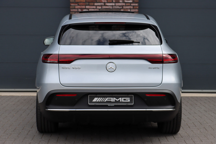 Mercedes-Benz EQC 400 4-MATIC AMG Line 80 kWh | ex BTW €40.500,- | Schuifdak | Distronic+ | Memory | Massage | Leder | Surround Camera | Stuurverwarming | Head-up Display | Rijassistentiepakket |