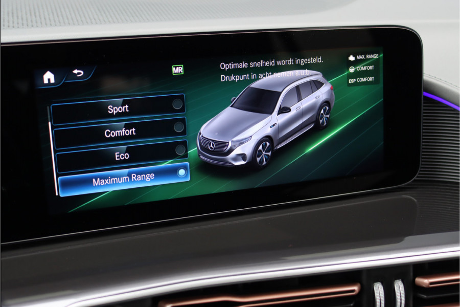 Mercedes-Benz EQC 400 4-MATIC AMG Line 80 kWh | ex BTW €40.500,- | Schuifdak | Distronic+ | Memory | Massage | Leder | Surround Camera | Stuurverwarming | Head-up Display | Rijassistentiepakket |