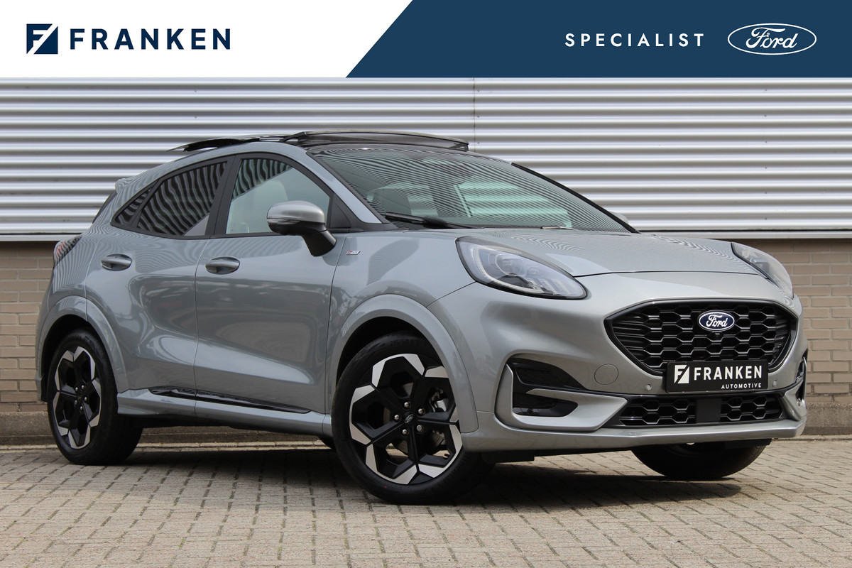 Ford Puma 1.0 EcoBoost Hybrid ST-Line X | Nieuw model | Panoramadak | Trekhaak | BLIS | Carplay | Camera | Adaptieve cruise Ford Puma 1.0 EcoBoost Hybrid ST-Line X | Nieuw model | Panoramadak | Trekhaak | BLIS | Carplay | Camera | Adaptieve cruise