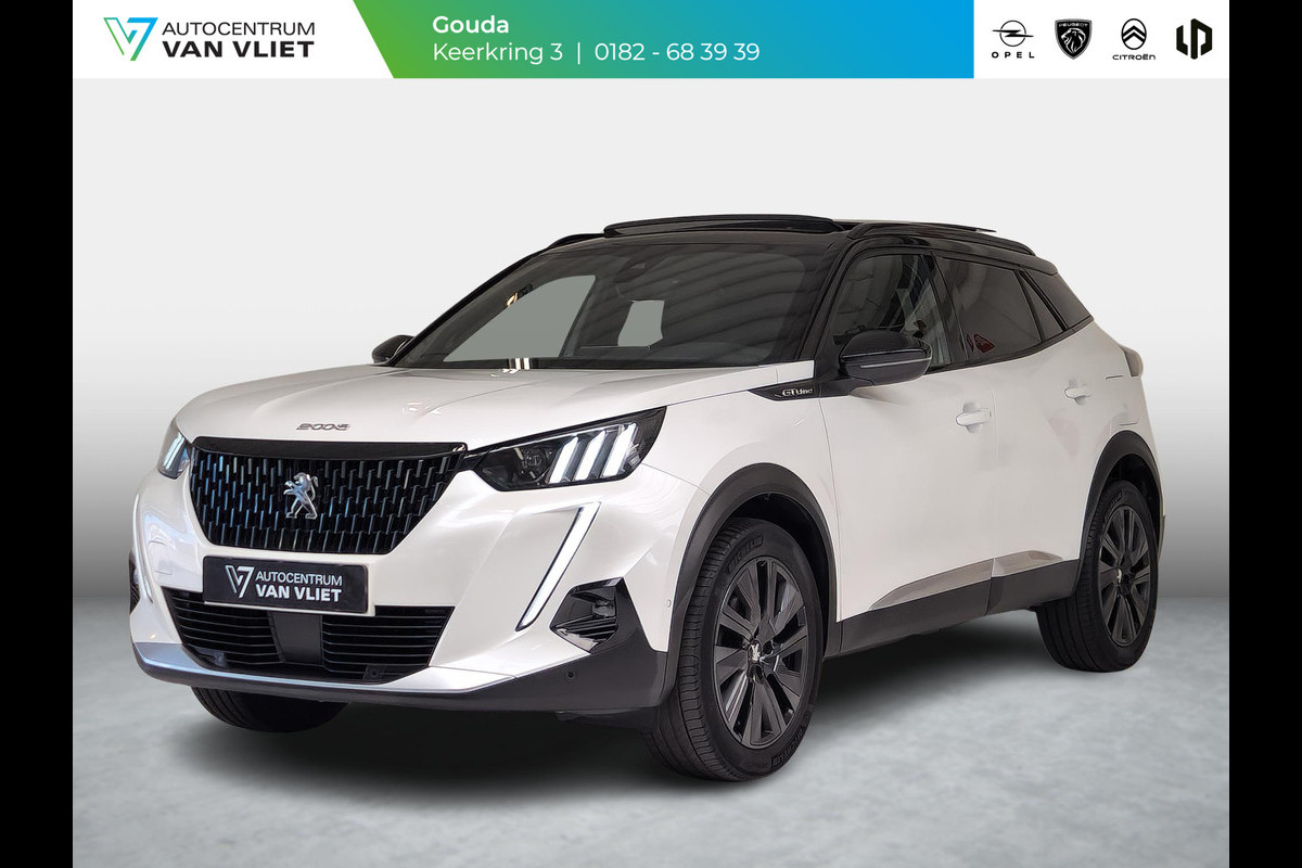Peugeot 2008 1.2 PureTech 130pk EAT8 GT-Line Automaat | Glazen Schuifdak | Navigatie | Stoelverwarming | Achteruitrijcamera Peugeot 2008 1.2 PureTech 130pk EAT8 GT-Line Automaat | Glazen Schuifdak | Navigatie | Stoelverwarming | Achteruitrijcamera