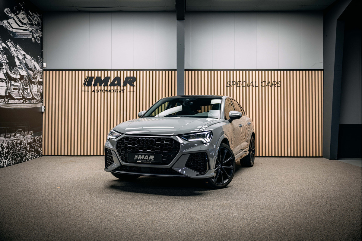 Audi RSQ3 Sportback TFSI RS | RSQ3 ABT Nardo | Pano | Sportstoelen met geheugen | Bang & Olufsen | stoelverwarming | Audi RSQ3 Sportback TFSI RS | RSQ3 ABT Nardo | Pano | Sportstoelen met geheugen | Bang & Olufsen | stoelverwarming |