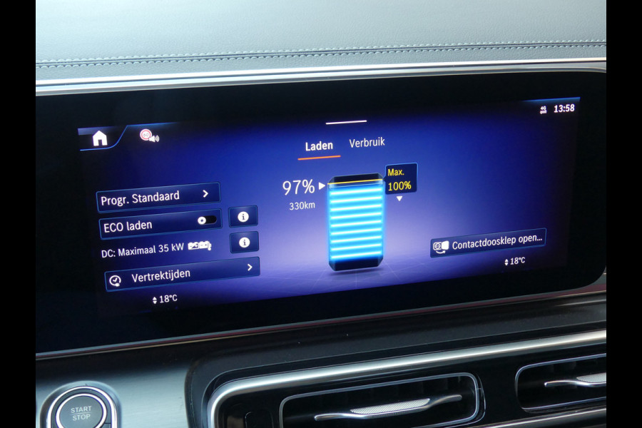 Mercedes-Benz Eqv 300 L2 90 KWH AMG Line 7Persoons Leer/LED/Camera