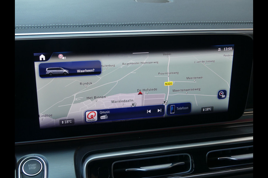 Mercedes-Benz Eqv 300 L2 90 KWH AMG Line 7Persoons Leer/LED/Camera