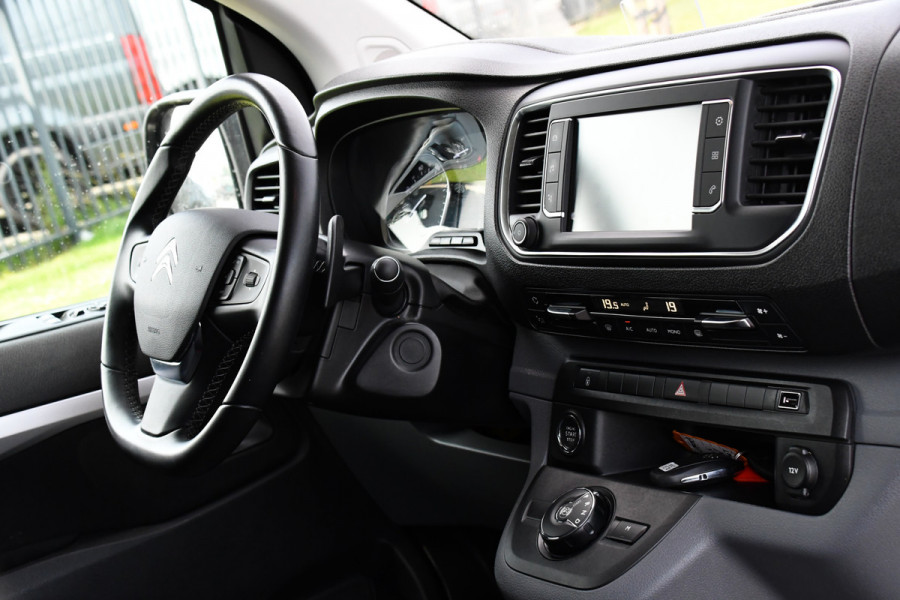 Citroën Jumpy 2.0 BlueHDI 180 XL DC Black Edition Adaptieve Cruise, 360 Camera, Head-up, 177PK, 2 x Schuifdeur, Trekhaak, Carplay, Stoelverwarming, UNIEK!