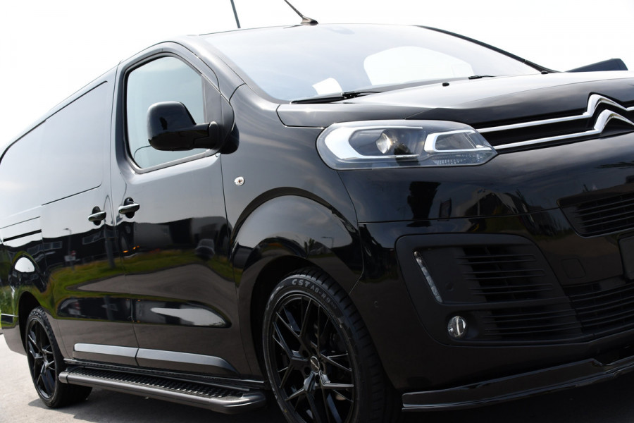 Citroën Jumpy 2.0 BlueHDI 180 XL DC Black Edition Adaptieve Cruise, 360 Camera, Head-up, 177PK, 2 x Schuifdeur, Trekhaak, Carplay, Stoelverwarming, UNIEK!