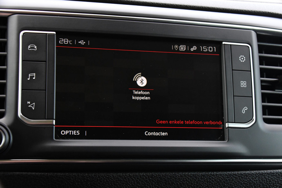 Citroën Jumpy 2.0 BlueHDI 180 XL DC Black Edition Adaptieve Cruise, 360 Camera, Head-up, 177PK, 2 x Schuifdeur, Trekhaak, Carplay, Stoelverwarming, UNIEK!