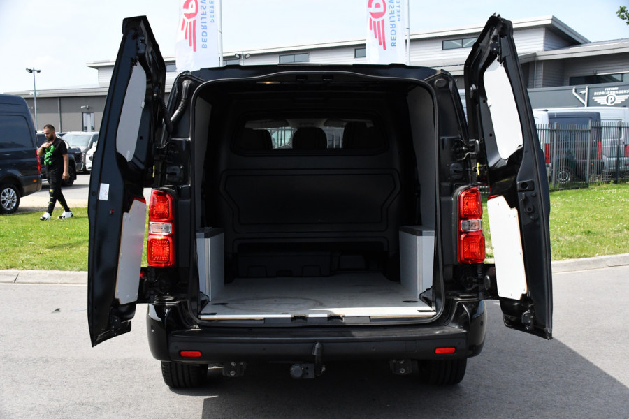 Citroën Jumpy 2.0 BlueHDI 180 XL DC Black Edition Adaptieve Cruise, 360 Camera, Head-up, 177PK, 2 x Schuifdeur, Trekhaak, Carplay, Stoelverwarming, UNIEK!