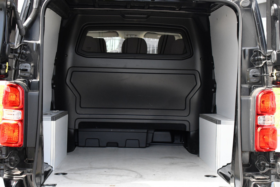 Citroën Jumpy 2.0 BlueHDI 180 XL DC Black Edition Adaptieve Cruise, 360 Camera, Head-up, 177PK, 2 x Schuifdeur, Trekhaak, Carplay, Stoelverwarming, UNIEK!