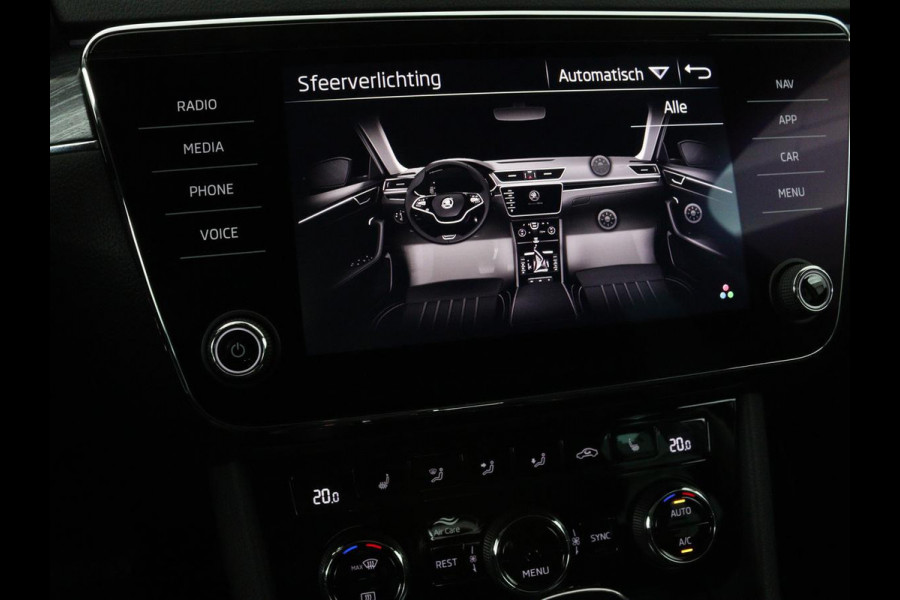 Škoda Superb 1.4 TSI iV Business Edition Plus | Camera | Adaptive cruise | Memory seats | Carplay | Stoelverwarming| Navigatie | Alcantara | Keyless