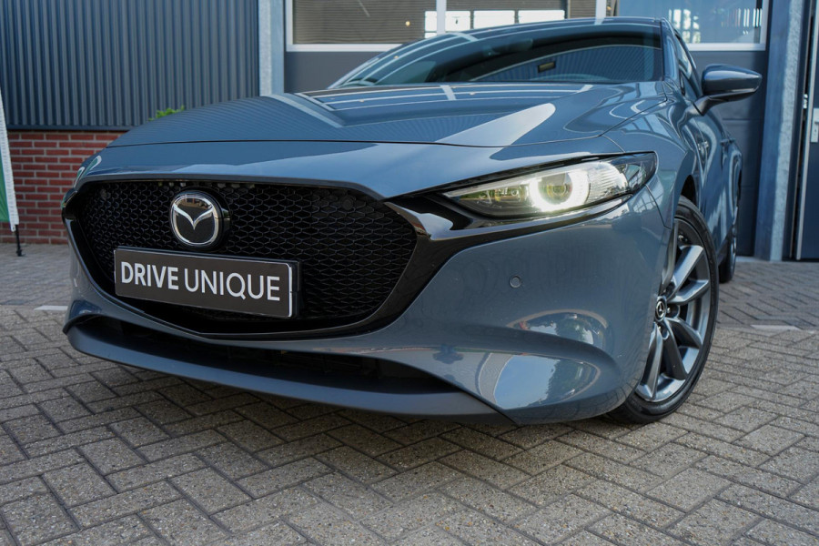 Mazda 3 2.0 e-SkyActiv-G M Hybrid 150 Sportive | Adaptive Cruise | Carplay | Head up | Keyless | Stoel/stuur verwarming | Camera