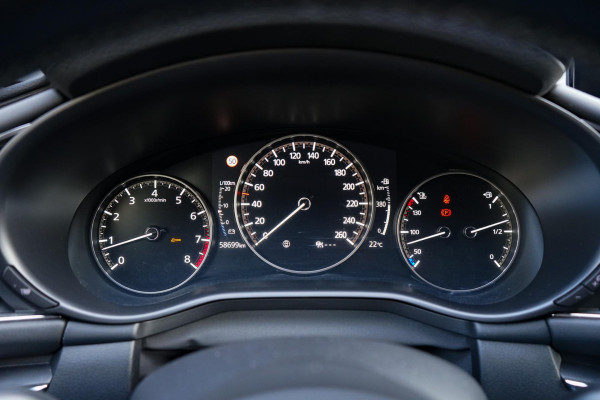 Mazda 3 2.0 e-SkyActiv-G M Hybrid 150 Sportive | Adaptive Cruise | Carplay | Head up | Keyless | Stoel/stuur verwarming | Camera