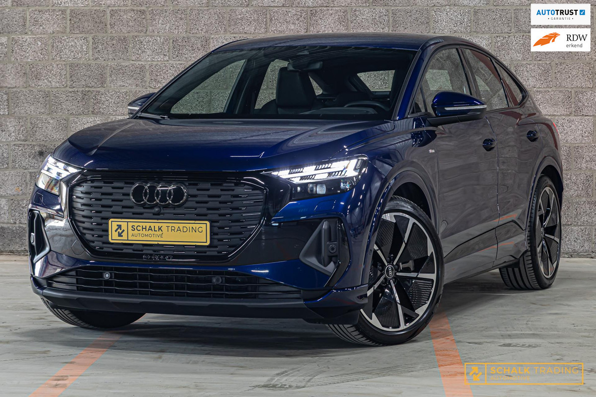Audi Q4 Sportback e-tron 45 quattro 77 kWh|2xS-Line|NAP|HUD Audi Q4 Sportback e-tron 45 quattro 77 kWh|2xS-Line|NAP|HUD