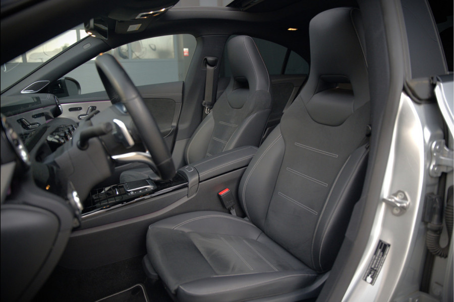 Mercedes-Benz CLA-Klasse 250 e Premium Plus AMG | Panoramadak | Burmester | Stoelverwarming | Apple Carplay | Keyless | Memory Seats| Cruise Control | Ambiance verlichting | 360 Camera | Parkeersensoren | Standkachel | Dodehoekdetectie