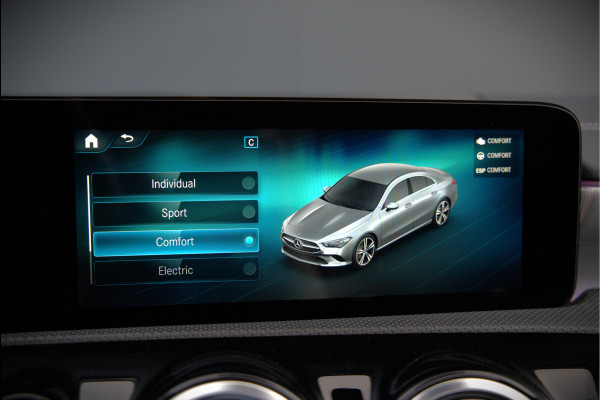 Mercedes-Benz CLA-Klasse 250 e Premium Plus AMG | Panoramadak | Burmester | Stoelverwarming | Apple Carplay | Keyless | Memory Seats| Cruise Control | Ambiance verlichting | 360 Camera | Parkeersensoren | Standkachel | Dodehoekdetectie