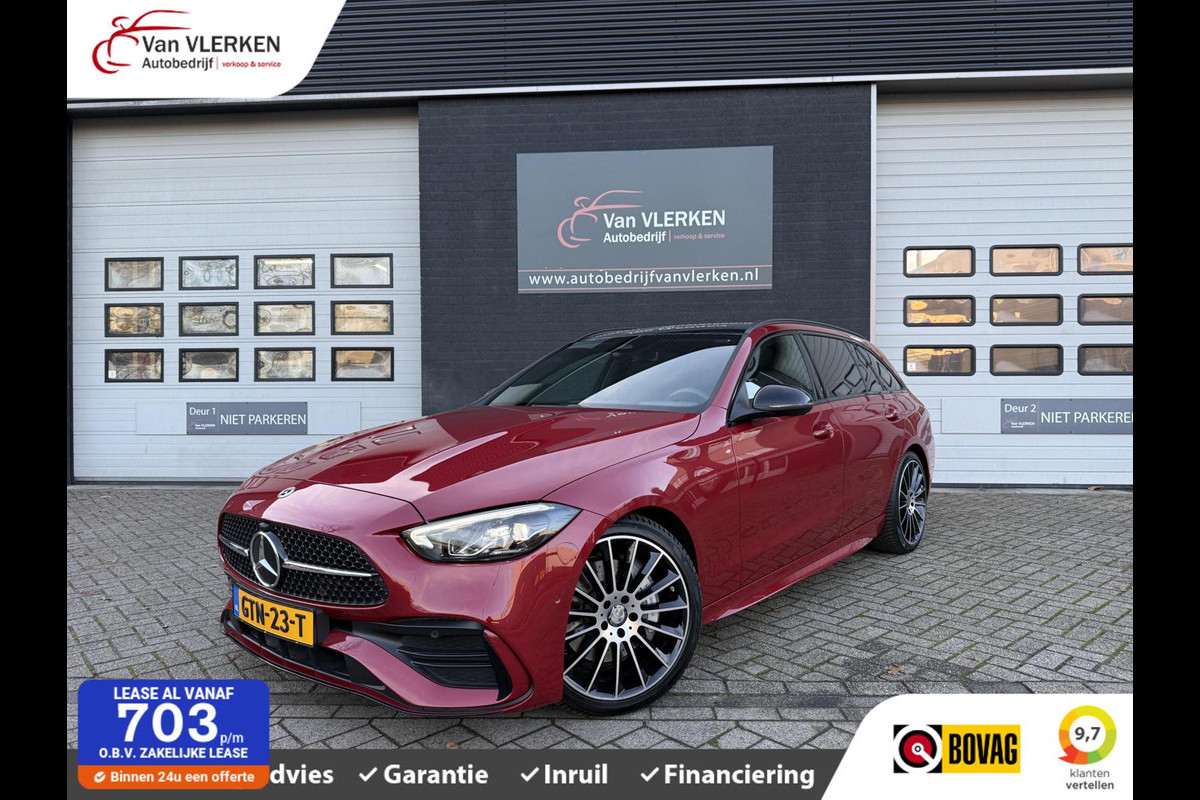 Mercedes-Benz C-Klasse Estate 200 Hybrid AMG PANORAMADAK BOM VOL Mercedes-Benz C-Klasse Estate 200 Hybrid AMG PANORAMADAK BOM VOL