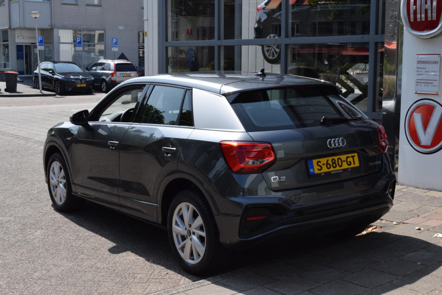 Audi Q2 150pk S-Line|Leer|Virtual|Cam.|Carplay|Elektr.klep