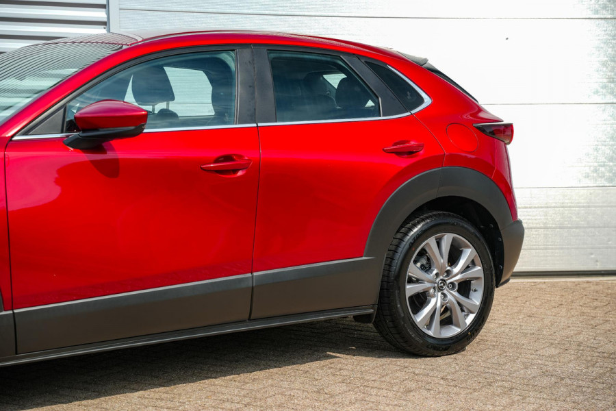 Mazda CX-30 2.0 e-SkyActiv-X M Hybrid Comfort Leder Stuurwielbed. Airco Parkeersensoren Camera