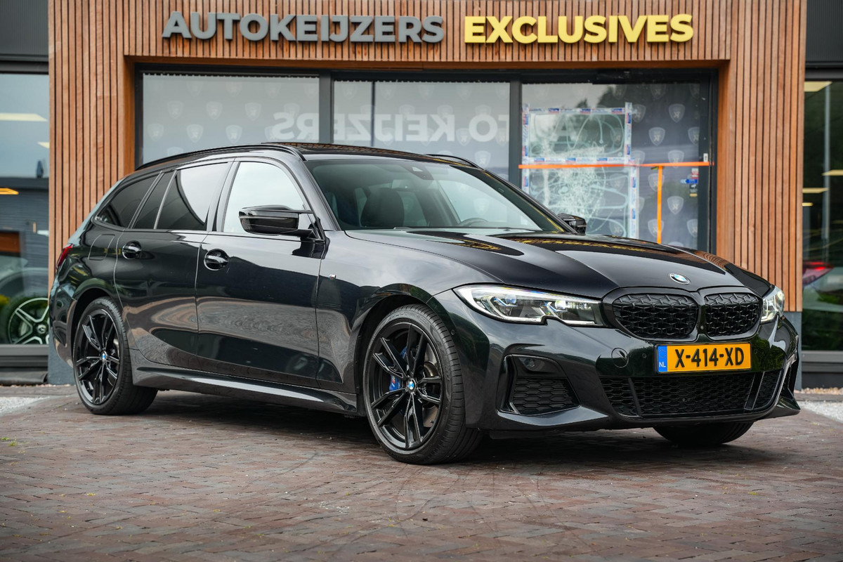 BMW 3 Serie Touring M340i xDrive Panoramadak Harman/Kardon Dodehoek 360cam Leer DAB+ 19”LM BMW 3 Serie Touring M340i xDrive Panoramadak Harman/Kardon Dodehoek 360cam Leer DAB+ 19”LM