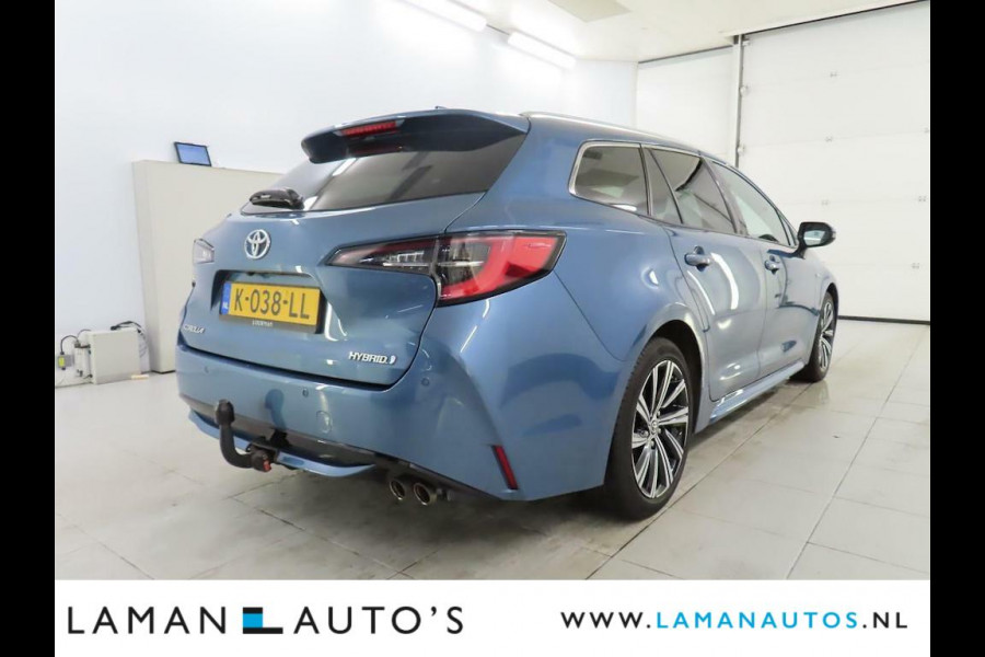 Toyota Corolla Touring Sports 2.0 Hybrid 184pk Business Plus | CarPlay Halfleder Trekhaak Parkeersensoren 17" LMV ECC LED ACC Camera Metallic | Hybrid Voorsch
