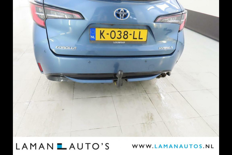 Toyota Corolla Touring Sports 2.0 Hybrid 184pk Business Plus | CarPlay Halfleder Trekhaak Parkeersensoren 17" LMV ECC LED ACC Camera Metallic | Hybrid Voorsch