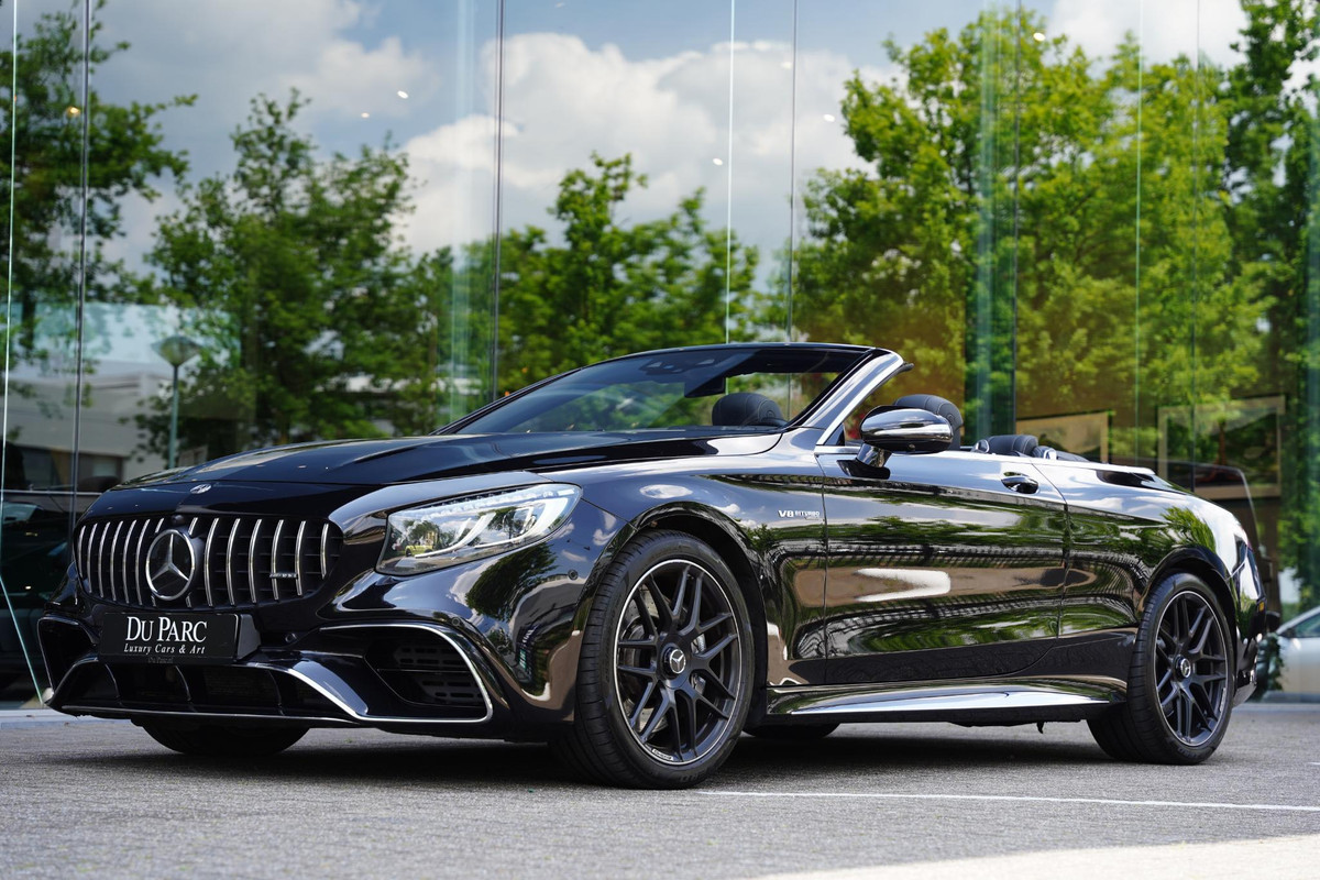 Mercedes-Benz S-Klasse 63 AMG Cabriolet 4-Matic Nachtzicht Burmester Mercedes-Benz S-Klasse 63 AMG Cabriolet 4-Matic Nachtzicht Burmester