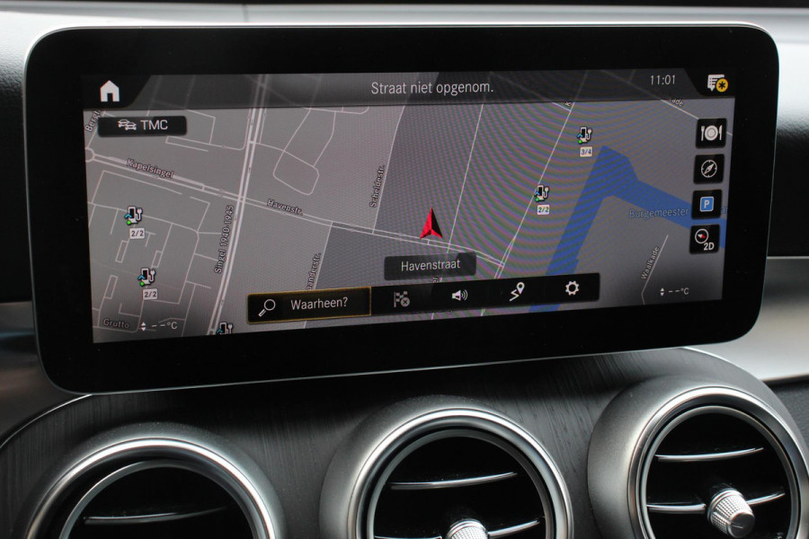 Mercedes-Benz GLC 300e 4MATIC 9G-tronic AMG Line Navigatie Cruise Control Parkeersensoren Stoelverwarming Panorama dak Matrix LED-koplampen Virtual Cockpit Surround-systeem Burmester Inductielader