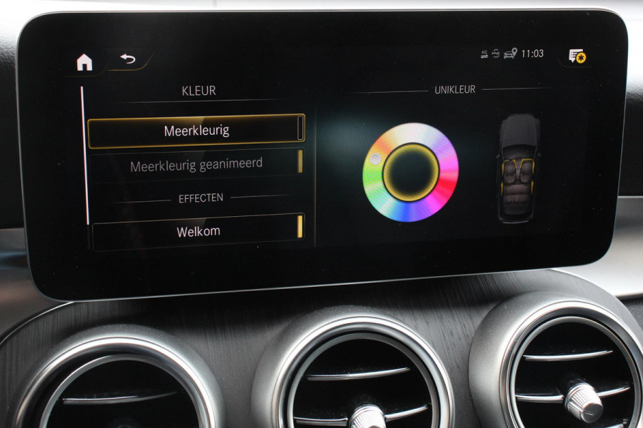 Mercedes-Benz GLC 300e 4MATIC 9G-tronic AMG Line Navigatie Cruise Control Parkeersensoren Stoelverwarming Panorama dak Matrix LED-koplampen Virtual Cockpit Surround-systeem Burmester Inductielader