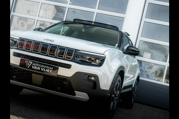 Jeep Avenger Summit 54 kWh | Schuif/Kanteldak | Leder&Winter Pack | Warmtepomp | Info&Convenience Pack | Full Operational Lease € 599,-