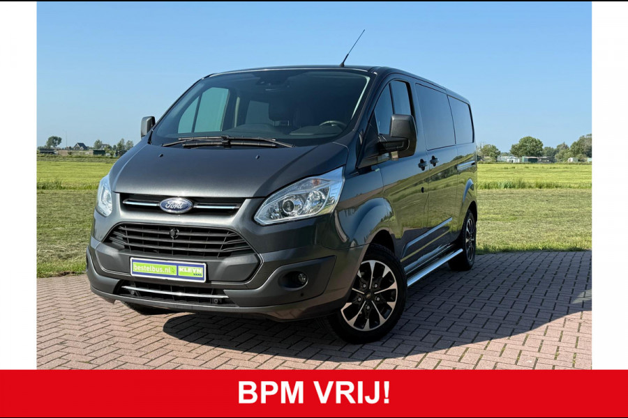 Ford Transit Custom 2.0 TDCI L2H1 Limited AUT DC *2x Schuifdeur*Navi*Camera*