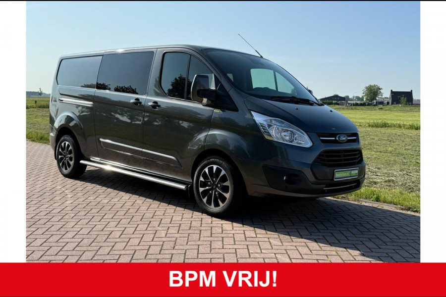 Ford Transit Custom 2.0 TDCI L2H1 Limited AUT DC *2x Schuifdeur*Navi*Camera*