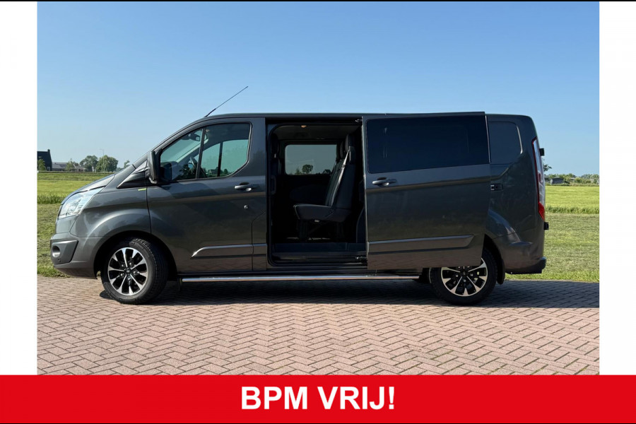 Ford Transit Custom 2.0 TDCI L2H1 Limited AUT DC *2x Schuifdeur*Navi*Camera*