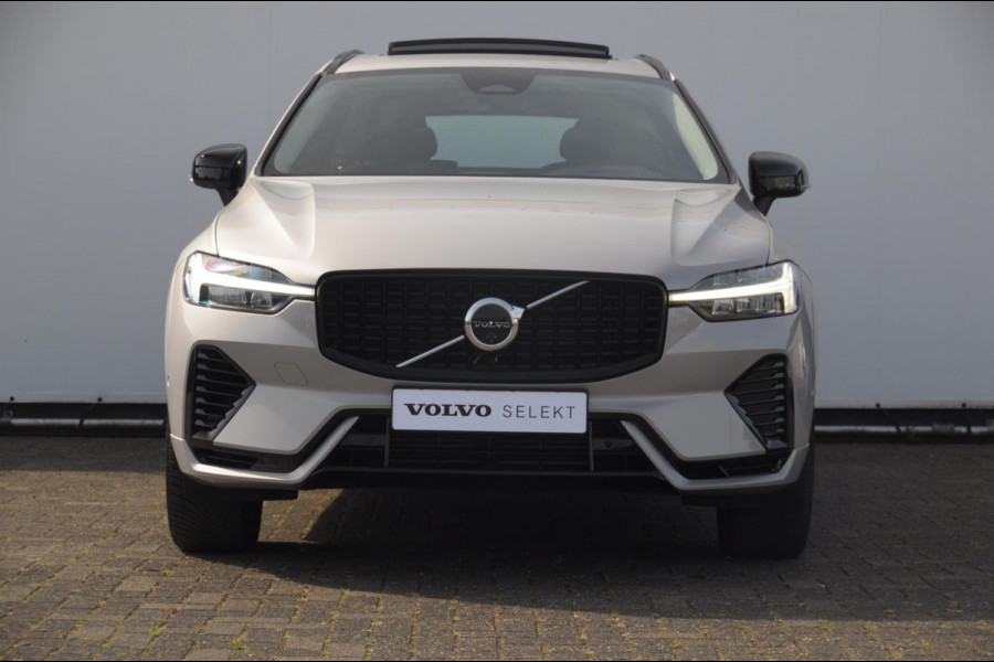 Volvo XC60 T6 350PK Automaat AWD Plus Dark Long range / Trekhaak /Adaptieve cruise control / Panoramadak / Apple carplay / Parkeersensoren met 360 camera / Elektrische achterklep / Elektrische stoelen met geheugen / Stoel en stuurwielverwarming