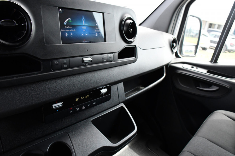 Mercedes-Benz Sprinter 315 1.9 CDI RDW L2H2 PB Edition Cameram, Carplay, Sensoren, Dodehoek, 150PK, Automaat, Multimedia, Uniek!