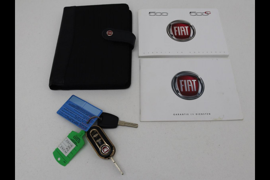 Fiat 500C 0.9 TwinAir Turbo Lounge | Cabrio | Vouwdak | Bleutooth | Cruise control | Airco | LMV 15 inch | DAB | Navigatie