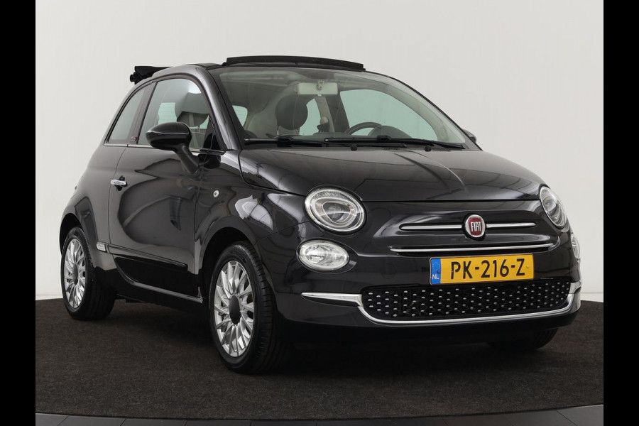 Fiat 500C 0.9 TwinAir Turbo Lounge | Cabrio | Vouwdak | Bleutooth | Cruise control | Airco | LMV 15 inch | DAB | Navigatie