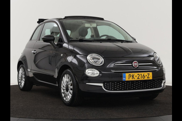 Fiat 500C 0.9 TwinAir Turbo Lounge | Cabrio | Vouwdak | Bleutooth | Cruise control | Airco | LMV 15 inch | DAB | Navigatie