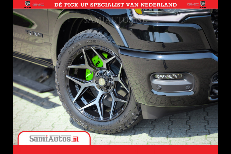 Dodge Ram 1500 Limited Night High Output 540HP 706Nm | Massage + Full Option | De Meest Luxe en Volle Pick-Up in zijn Klasse | Comfortabele Dubbele Cabine met Royale 5 Zitplaatsen | BPM vrij | Nu Leverbaar uit Voorraad | Voorraad Nr 2357 - 5182