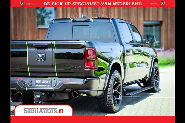 Dodge Ram 1500 Limited Night High Output 540HP 706Nm | Massage + Full Option | De Meest Luxe en Volle Pick-Up in zijn Klasse | Comfortabele Dubbele Cabine met Royale 5 Zitplaatsen | BPM vrij | Nu Leverbaar uit Voorraad | Voorraad Nr 2357 - 5182