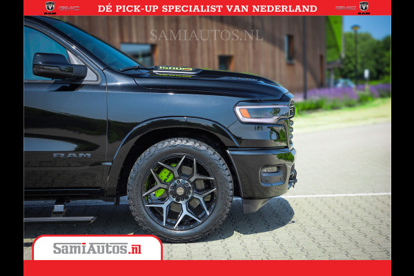 Dodge Ram 1500 Limited Night High Output 540HP 706Nm | Massage + Full Option | De Meest Luxe en Volle Pick-Up in zijn Klasse | Comfortabele Dubbele Cabine met Royale 5 Zitplaatsen | BPM vrij | Nu Leverbaar uit Voorraad | Voorraad Nr 2357 - 5182