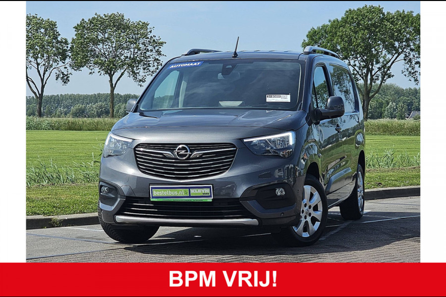 Opel Combo 1.5D L2H1 Innovation Automaat Trekhaak 130Pk Bumpers-Kleur Camera ECC Oh-Historie!