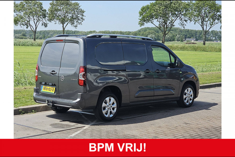 Opel Combo 1.5D L2H1 Innovation Automaat Trekhaak 130Pk Bumpers-Kleur Camera ECC Oh-Historie!