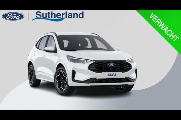 Ford Kuga 2.5 PHEV ST-Line 243 pk | Driver Assistance Pack | Wegklapbare trekhaak | 2.100 kg trekgewicht! | Winterpakket | 19 inch Licht metalen Velgen | €4.000,- prijsvoordeel!