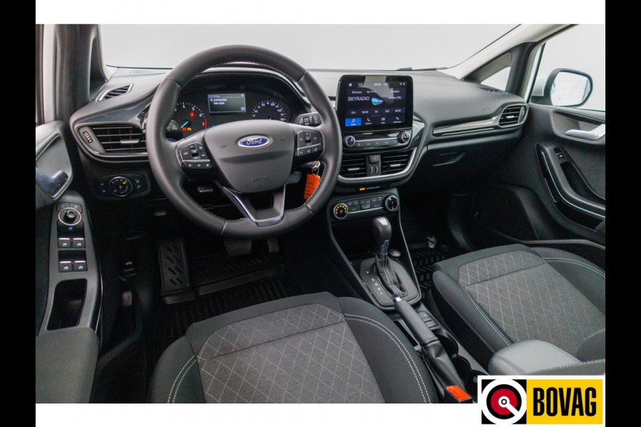 Ford Fiesta 1.0 EcoBoost Hybrid Active X Automaat, Climate control, Apple carplay/Android auto, Cruise-control, Lane-assist