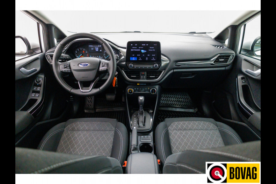 Ford Fiesta 1.0 EcoBoost Hybrid Active X Automaat, Climate control, Apple carplay/Android auto, Cruise-control, Lane-assist