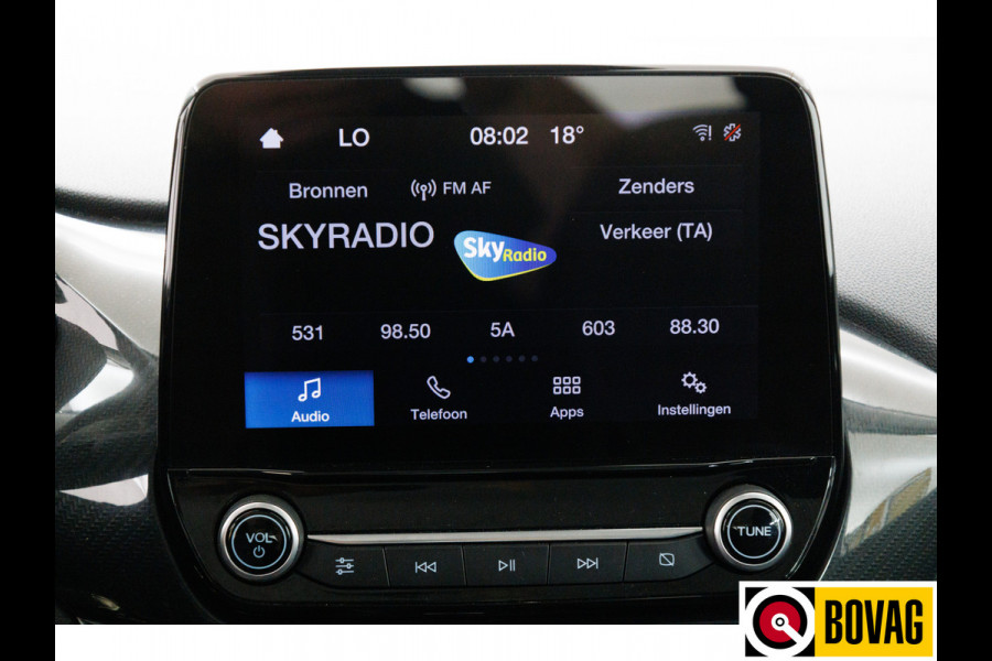Ford Fiesta 1.0 EcoBoost Hybrid Active X Automaat, Climate control, Apple carplay/Android auto, Cruise-control, Lane-assist