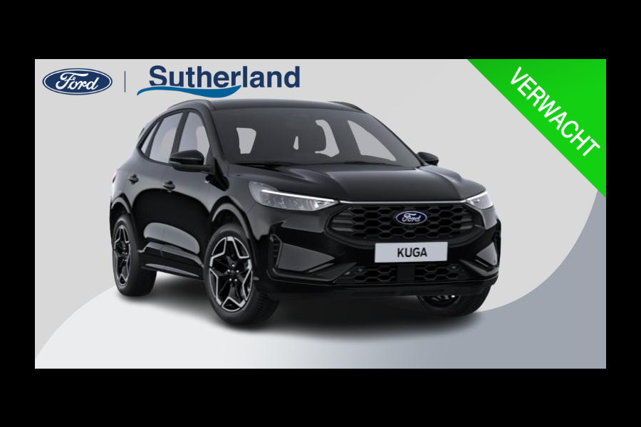Ford Kuga 2.5 PHEV ST-Line 243 pk | Driver Assistance Pack | Wegklapbare trekhaak | 2.100 kg trekgewicht! | Winterpakket | 19 inch Licht metalen Velgen | €4.000,- prijsvoordeel!