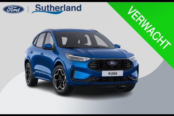 Ford Kuga 2.5 PHEV ST-Line 243 pk | Driver Assistance Pack | Wegklapbare trekhaak | 2.100 kg trekgewicht! | Winterpakket | 19 inch Licht metalen Velgen | €4.000,- prijsvoordeel!