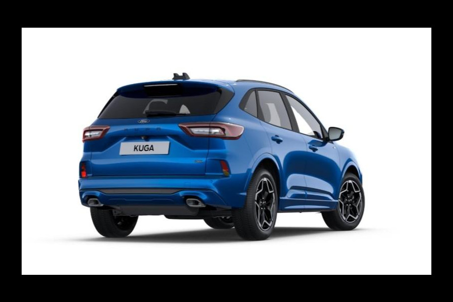 Ford Kuga 2.5 PHEV ST-Line 243 pk | Driver Assistance Pack | Wegklapbare trekhaak | 2.100 kg trekgewicht! | Winterpakket | 19 inch Licht metalen Velgen | €4.000,- prijsvoordeel!